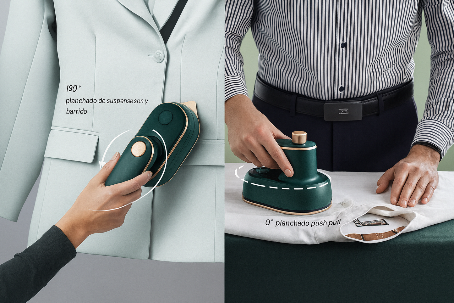 Mini Plancha de Vapor